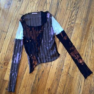 Helena Manzano long sleeve top S